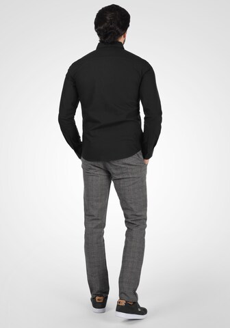 BLEND Regular Fit Hemd 'Dubbo' in Schwarz