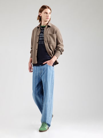 Superdry Тениска в синьо