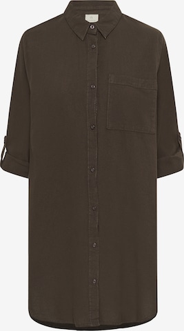 Kaffe - Blusa 'KAnaya' en marrón: frente