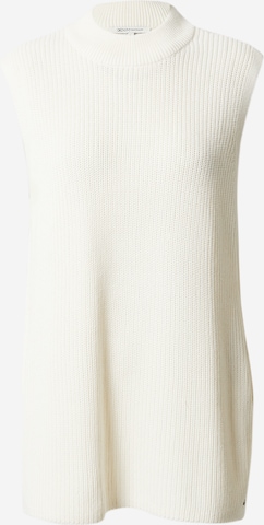 TOM TAILOR DENIM Sweater in Beige: front