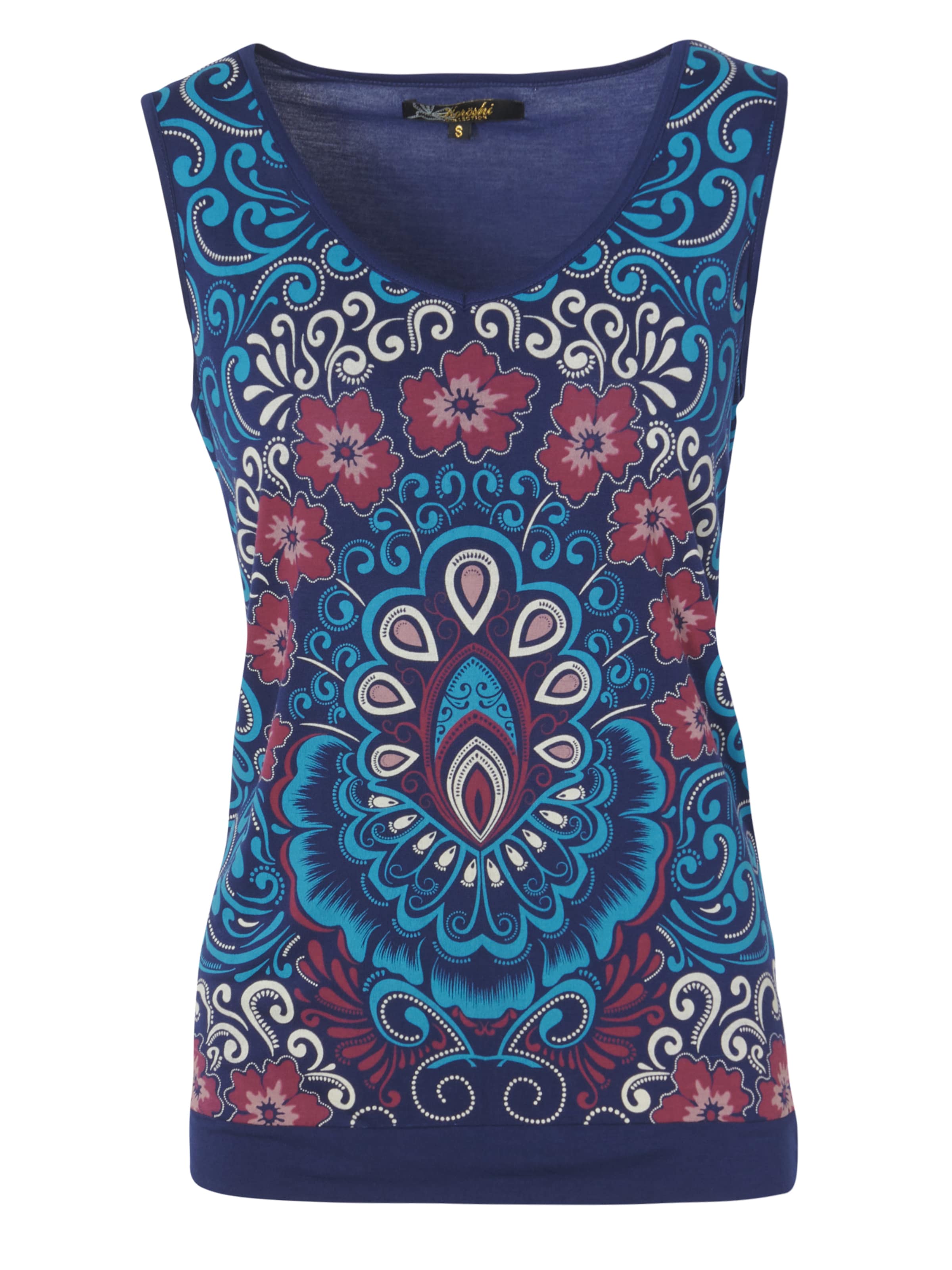 KOROSHI Toppi värissä sininen: etupuoli