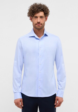 ETERNA Slim fit Business shirt in Blue: front
