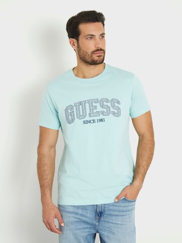 GUESS Shirt in Blue: front
