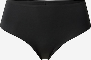 Girlfriend Collective Athletic Underwear in Black: front