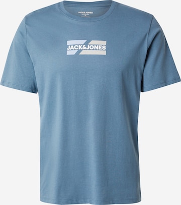 JACK & JONES Shirt 'JJECorp' in Blue: front