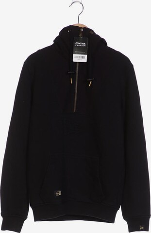 NEW ERA Sweatshirt & Zip-Up Hoodie in XS in Black: front
