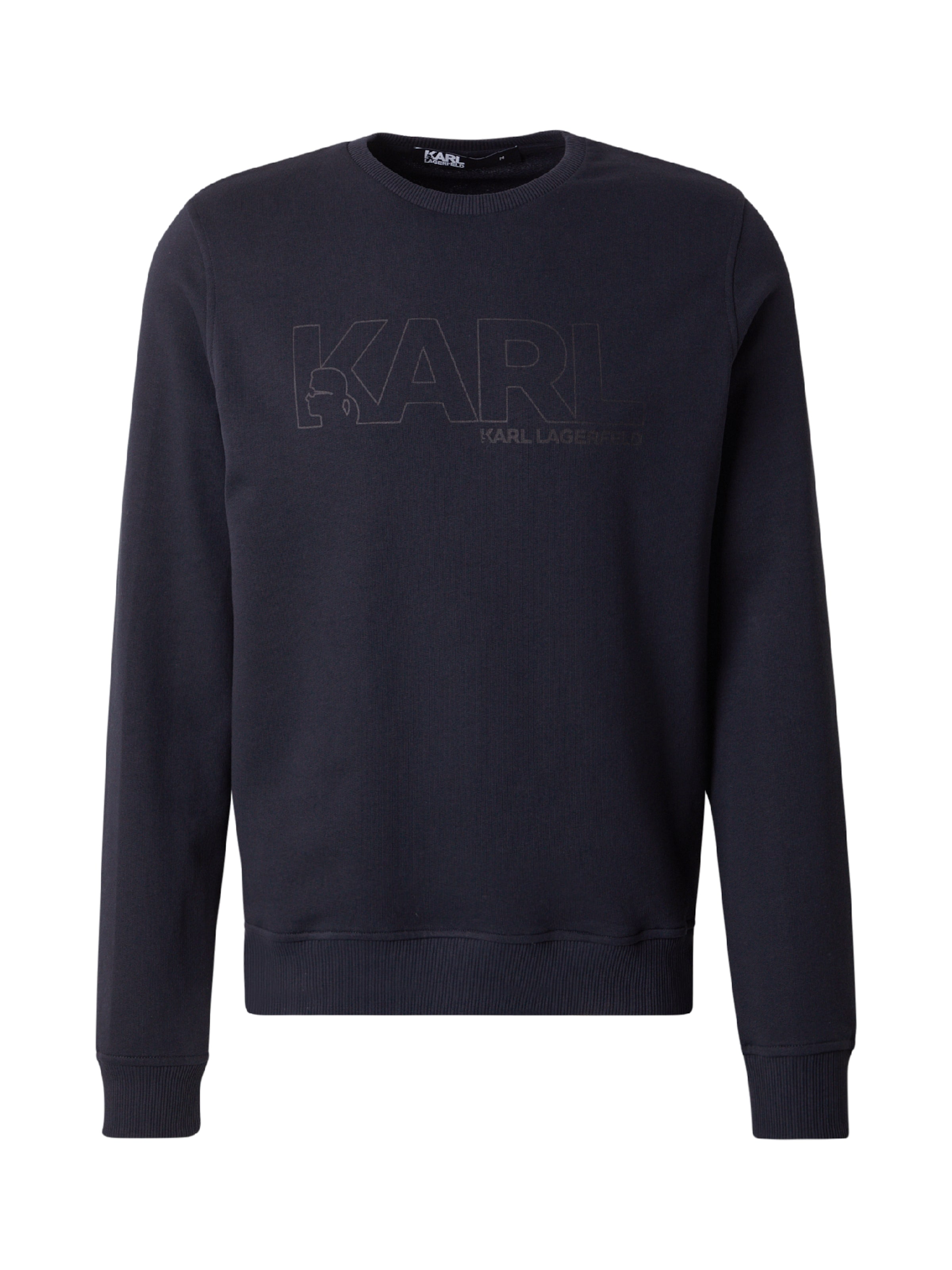 Karl Lagerfeld Μπλούζα φούτερ σε μπλε: μπροστά