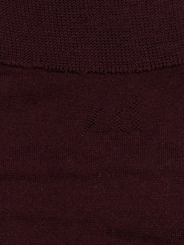 zd ZERO DEFECTS Socks 'Mercerized cotton socks' in Red