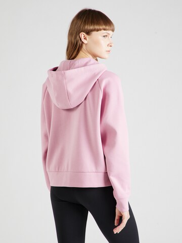 UNDER ARMOUR Sportief sweatshirt 'Unstoppable' in Roze