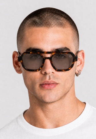 Lunettes de soleil 'Octo' Gianni Kavanagh en marron
