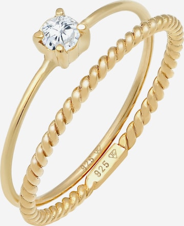 ELLI Ring in Gold: front