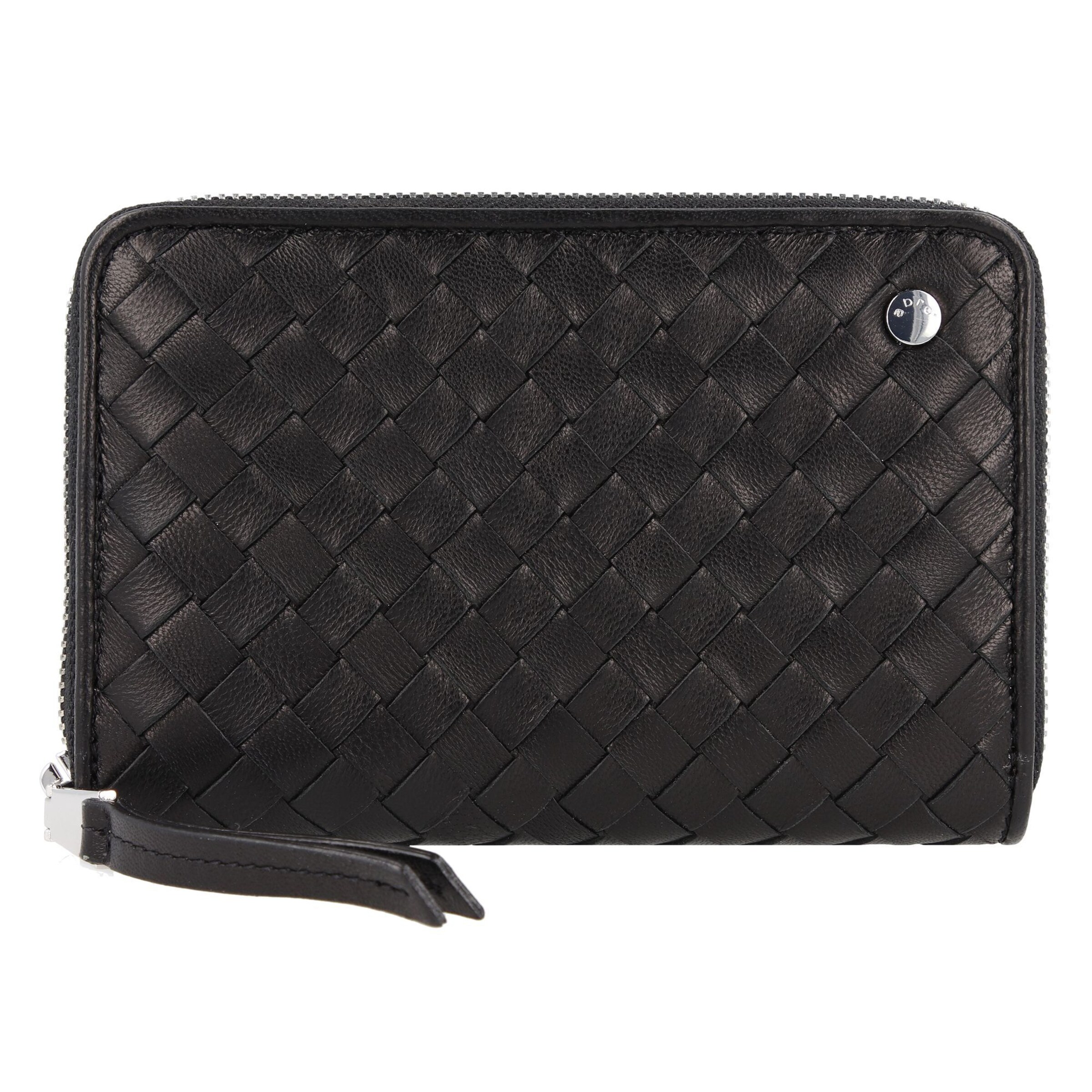 ABRO Wallet 'Piuma' in Black: front