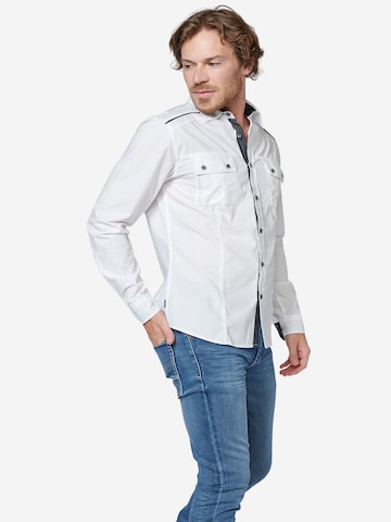 KOROSHI Regular Fit Shirt in Weiß