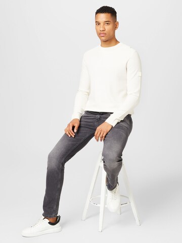 JOOP! Jeans Pullover 'Holino' in Weiß
