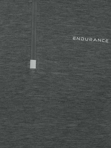 ENDURANCE قميص عملي 'Tune' بلون أسود