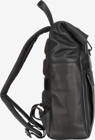 LEONHARD HEYDEN Backpack 'Den Haag' in Black