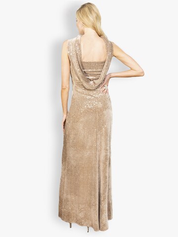 HotSquash Evening dress in Beige