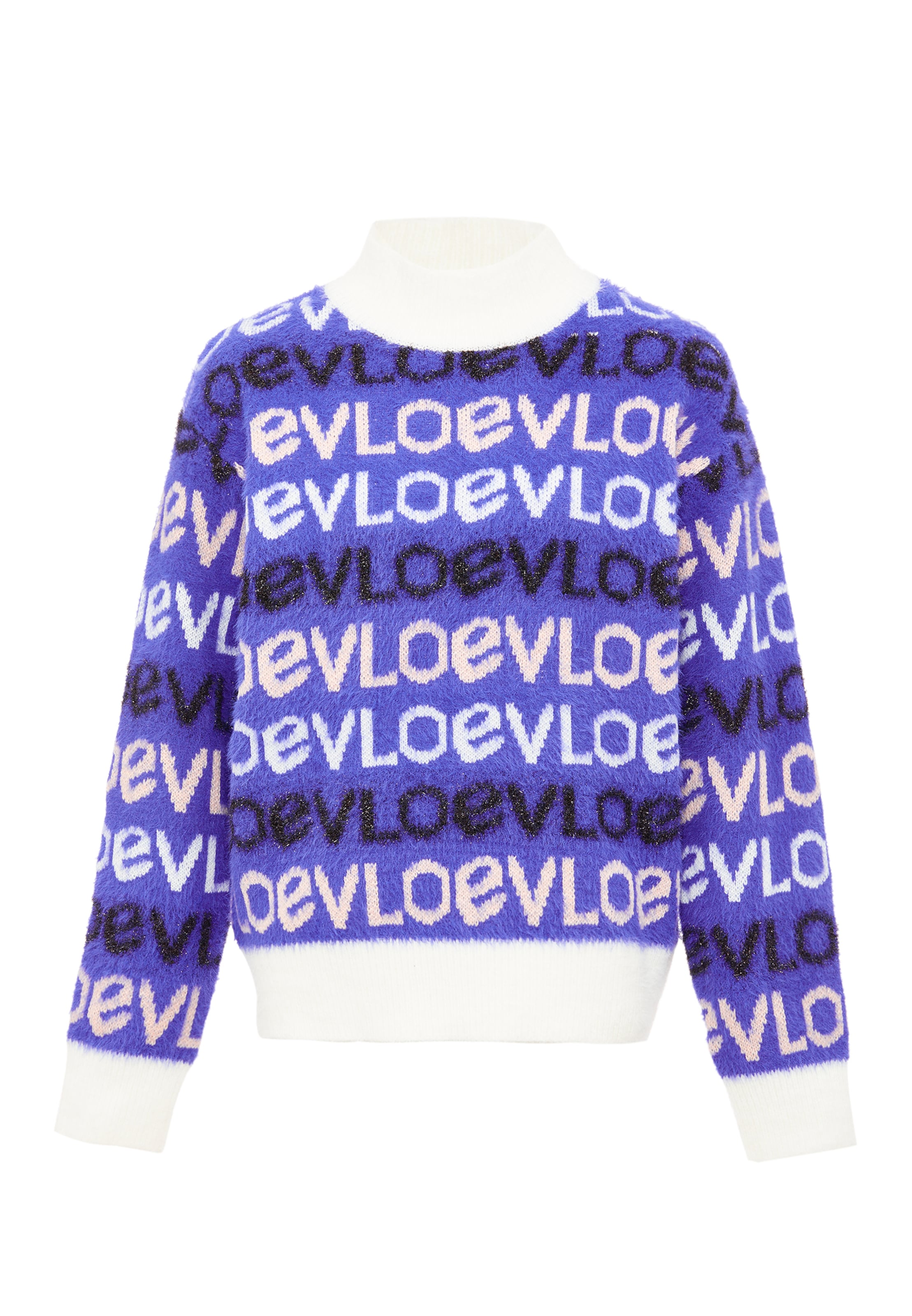 ebeeza Sweater in Blue: front