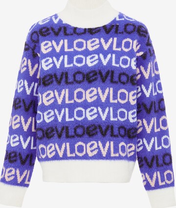 Pull-over ebeeza en bleu : devant