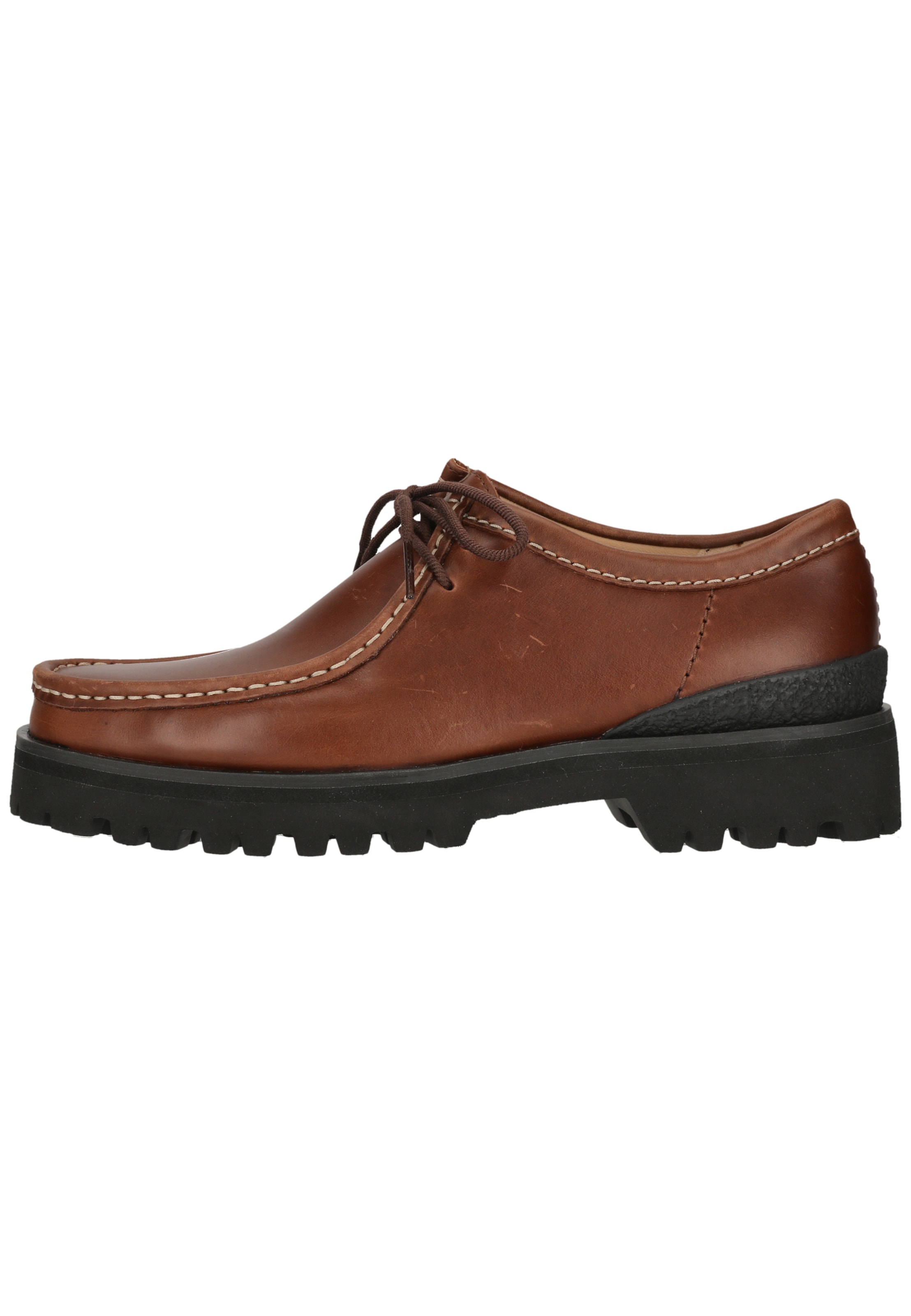 CLARKS Lace-up shoe 'Walla Yukoner' in Brown