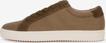 Boggi Milano Sneakers laag in Groen: voorkant