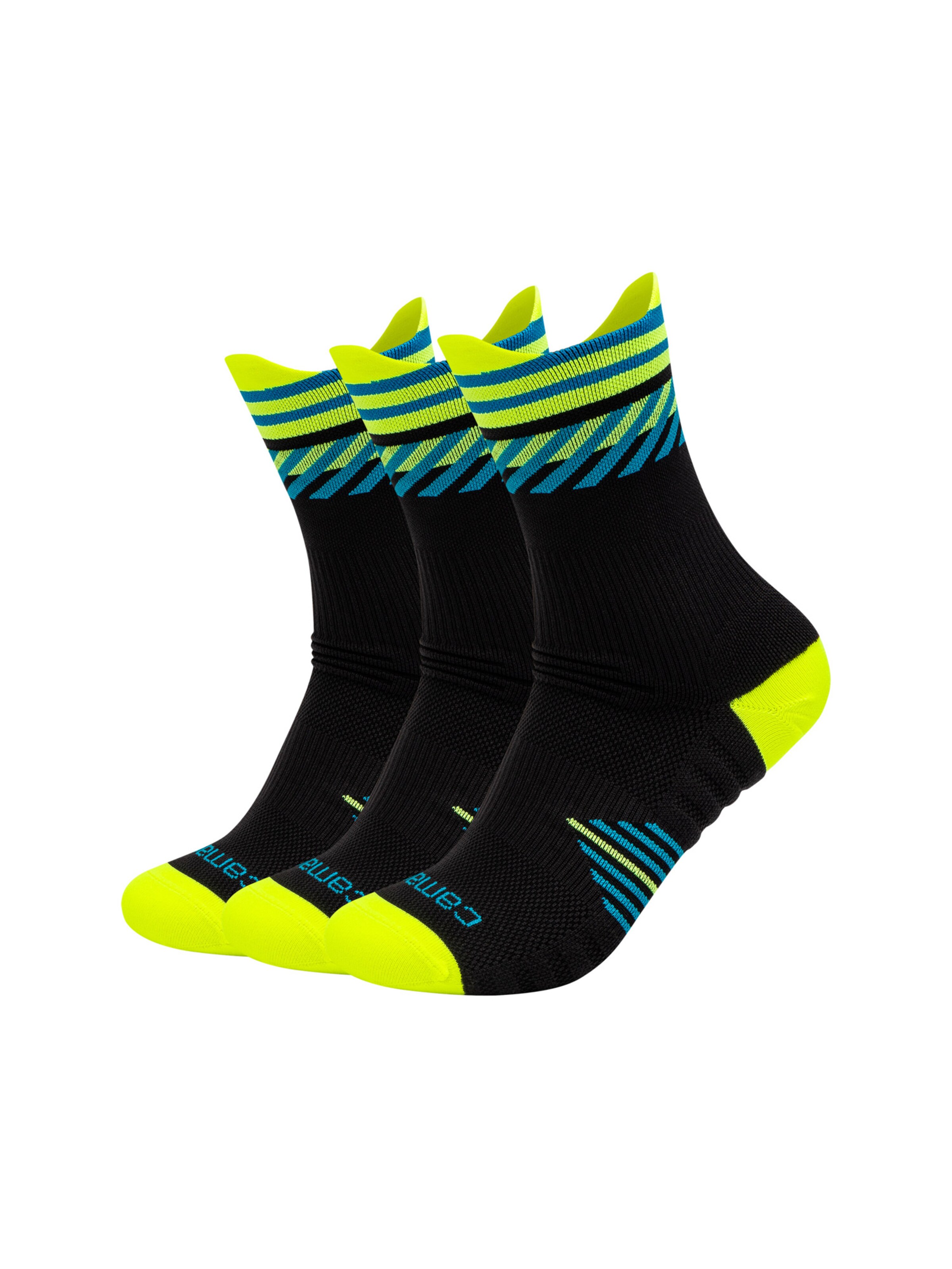 camano Sports socks in Black: front