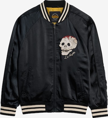 Superdry Between-Season Jacket 'Sukajan' in Black: front