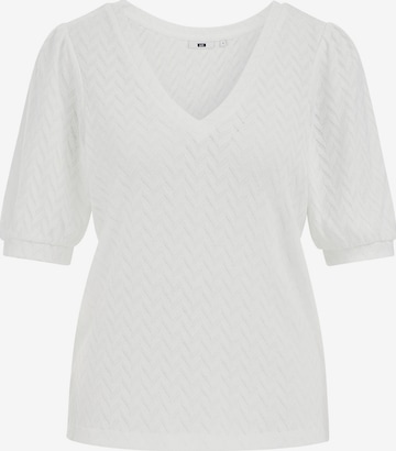 WE Fashion Neulepaita värissä valkoinen: etupuoli