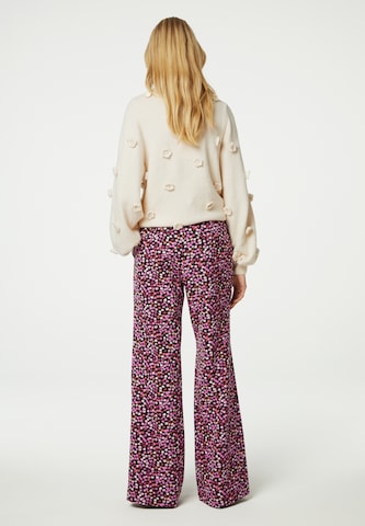 évasé Pantalon Fabienne Chapot en mélange de couleurs