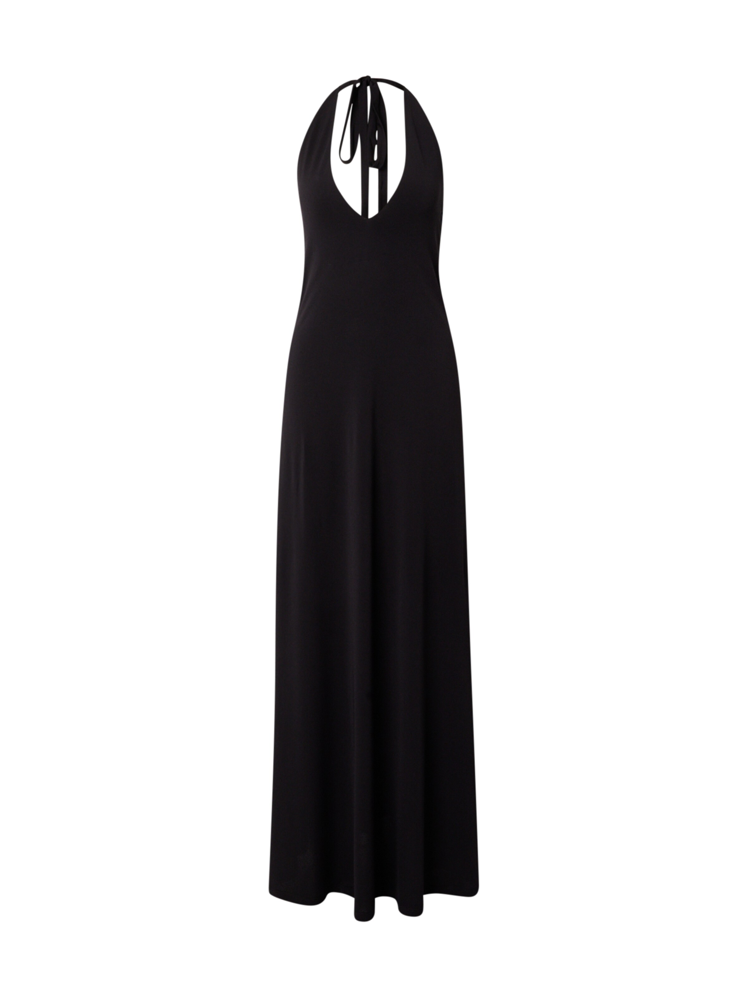 WEEKDAY Вечерна рокля 'Ellen' в черно: отпред