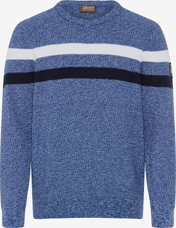 Man's World Sweater in Blue: front