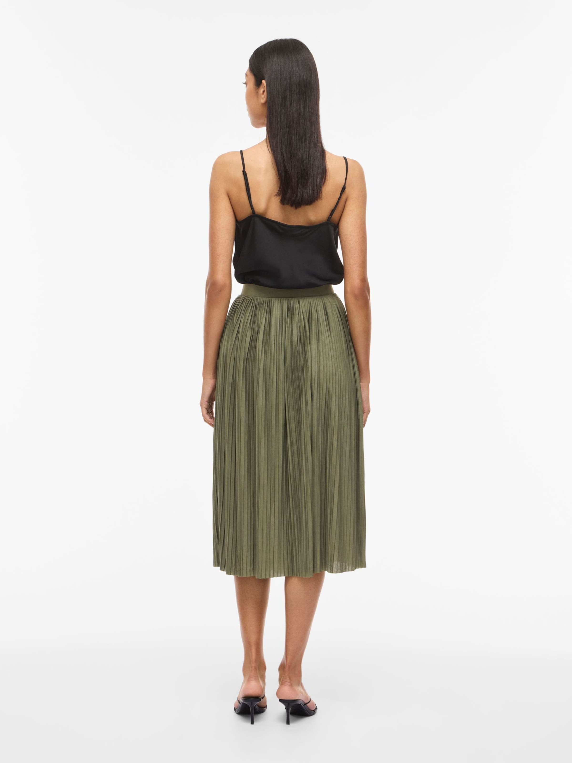 VILA Nederdel 'VIPLIS' i grøn