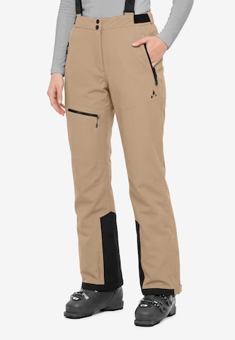 Whistler Regular Sports trousers 'Rossburg' in Brown: front