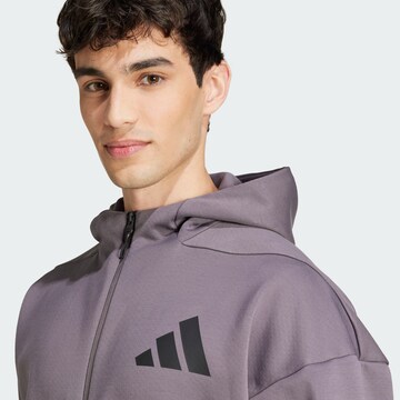 ADIDAS SPORTSWEAR Sports sweat jacket in Grey