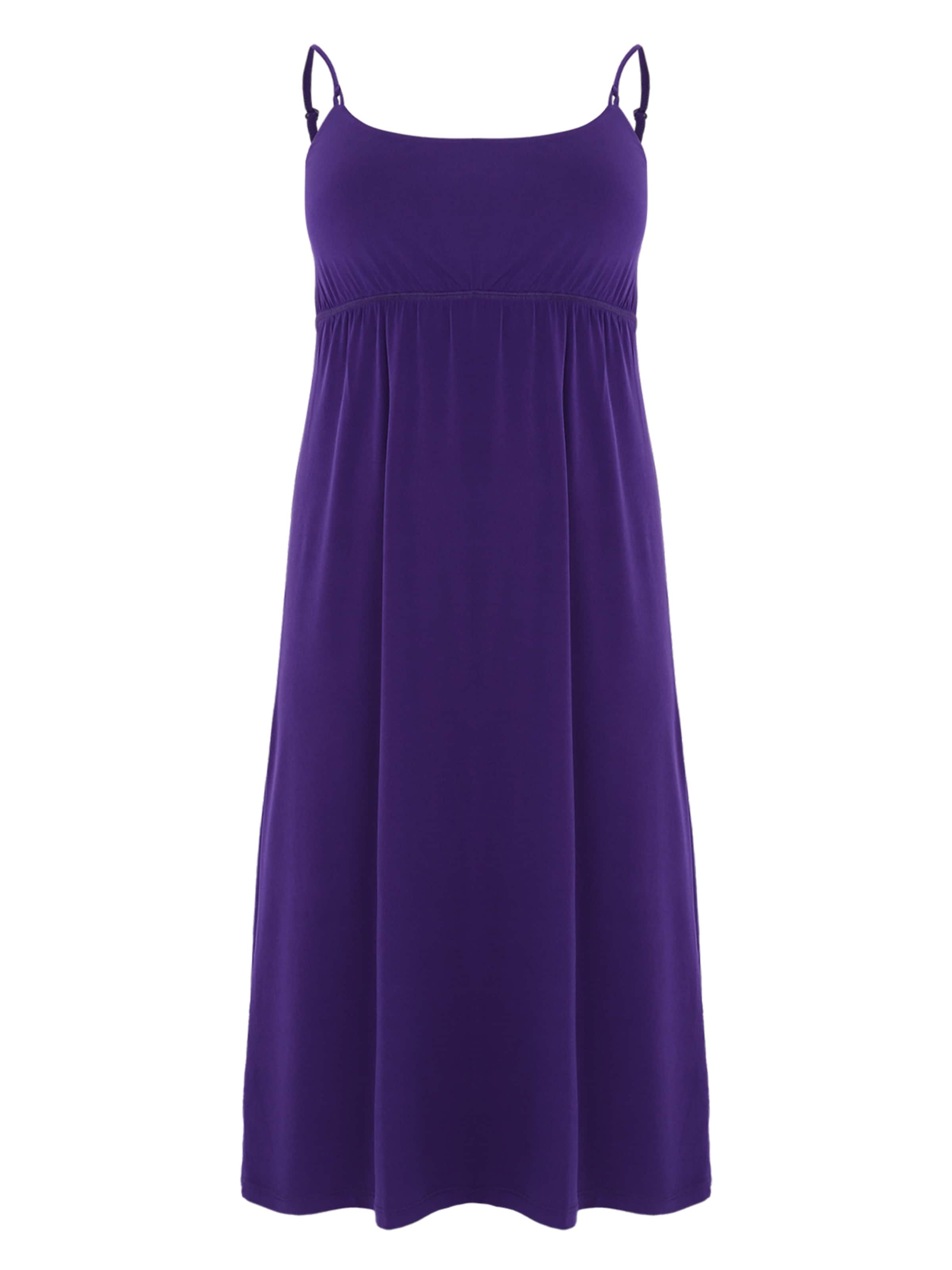 YOEK Jurk in Lila: voorkant