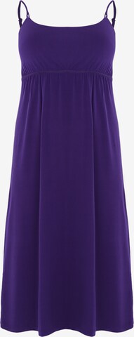 Yoek Dress in Purple: front