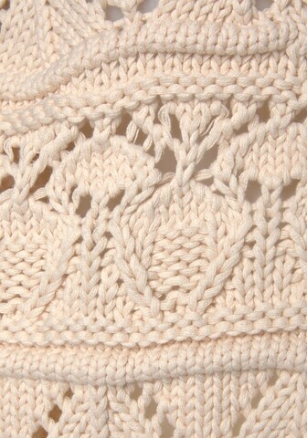 VIVANCE Knit cardigan in Beige