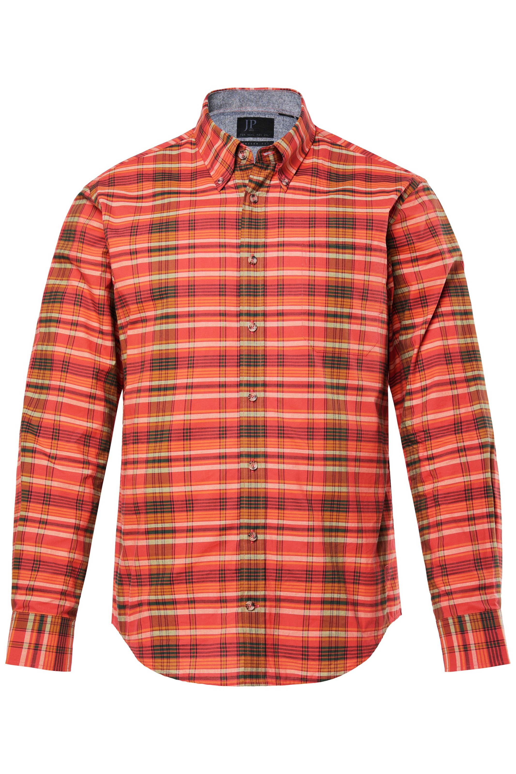 JP1880 Regular fit Overhemd in Gemengde kleuren: voorkant