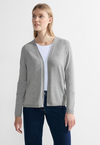 CECIL Knit Cardigan in Grey: front