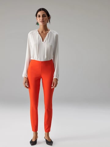 Minx Slim fit Pants 'SANYO' in Red: front