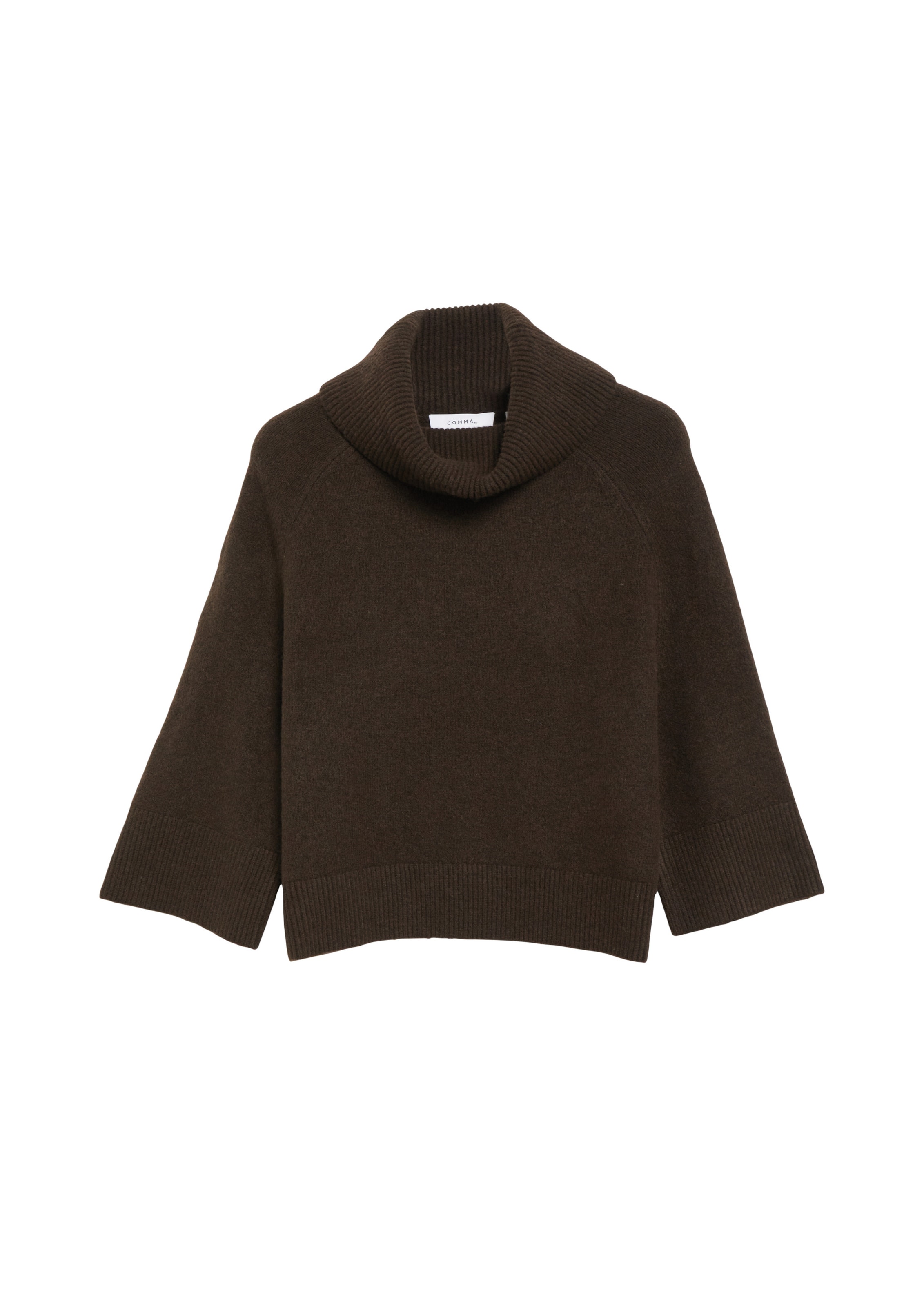 COMMA Pullover in Braun: Vorderseite
