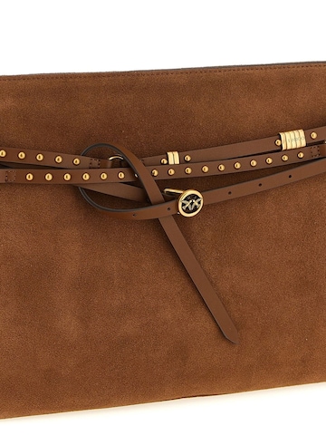 Borsa a mano 'Belt Bag Big' di PINKO in marrone
