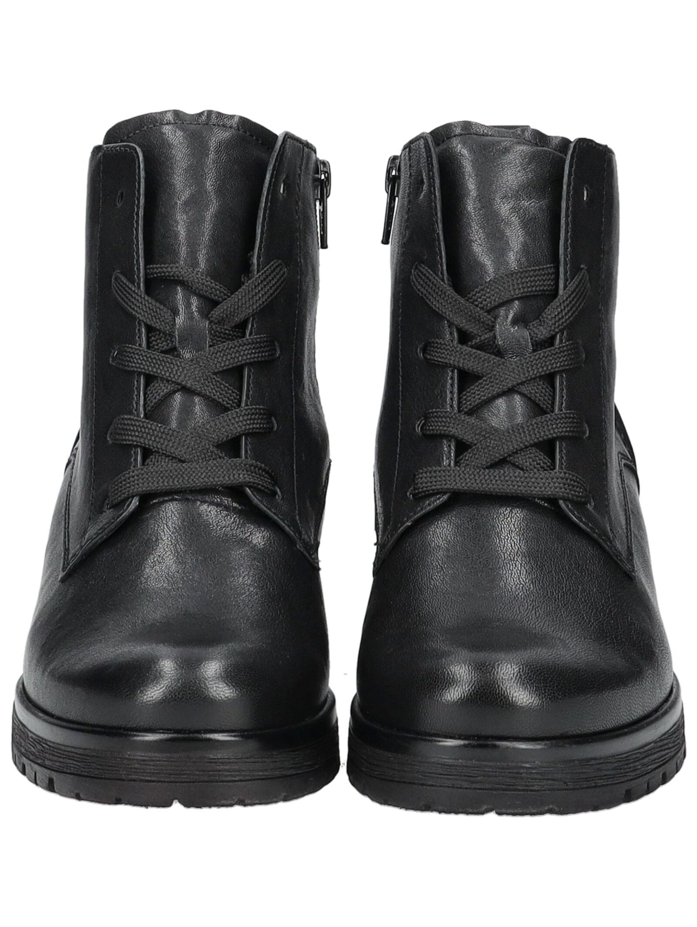 GABOR Schnürstiefelette in Schwarz