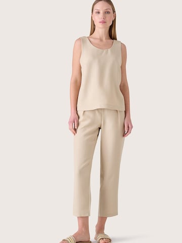 Camomilla Top in Beige: voorkant
