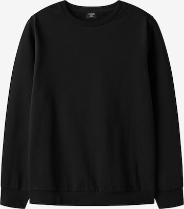 TWO SOON Sweatshirt in Black: front