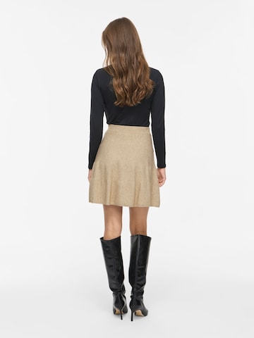 VILA Rok 'VIRil' in Beige