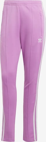 Pantalon 'Adicolor Sst' ADIDAS ORIGINALS en violet : devant