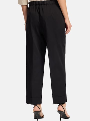 Regular Pantalon Elena Mirò en noir