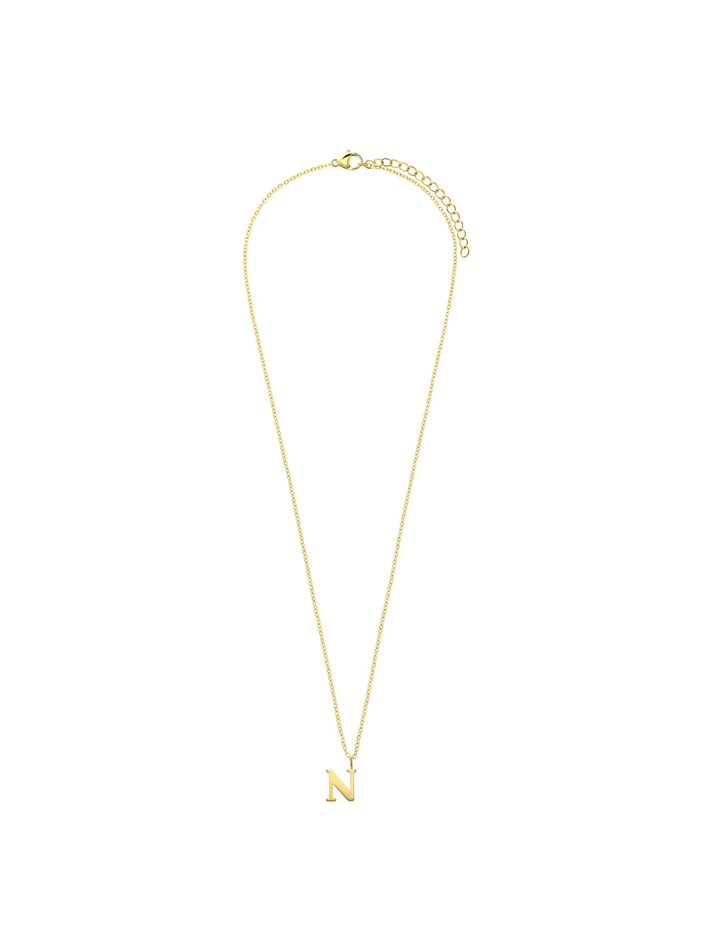 Lucardi Ketting in Goud: voorkant