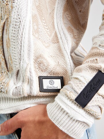 Pull-over 'Dimani' Carlo Colucci en beige